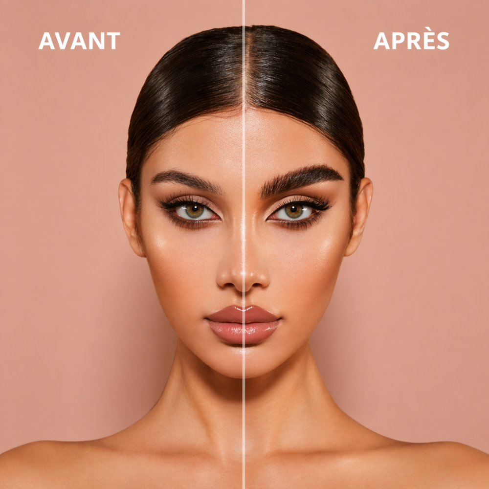 Gel fixateur sourcils effet naturel